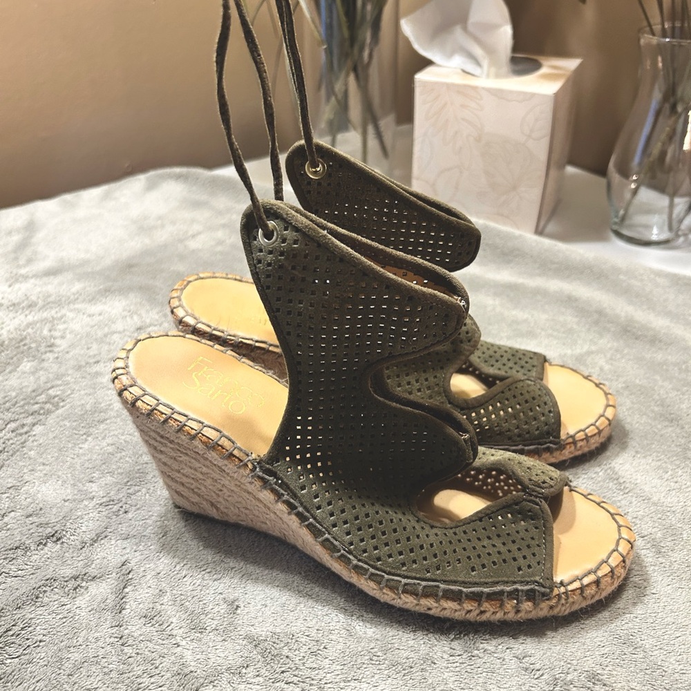 Franco Sarto Leather Upper
